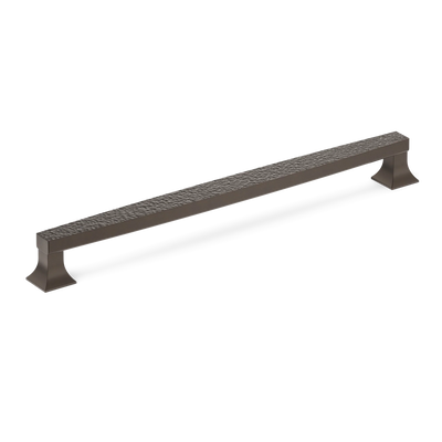Armac Martin Harold Hammered Appliance Pull in 352mm / Dark Bronze