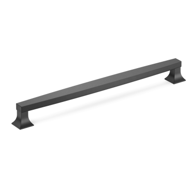 Armac Martin Harold Plain Appliance Pull in 352mm / Matt Black Lacquered
