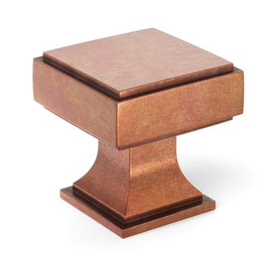 Armac Martin Jefferson Cabinet Knob in 25mm / Aged Copper