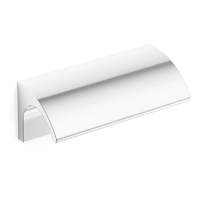 Armac Martin Jaspette Finger Pull in 50mm / Polished Chrome Plate