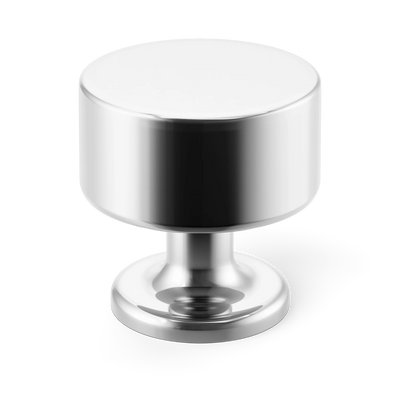 Armac Martin Kingsheath Cabinet Knob in 32mm / Polished Chrome Plate
