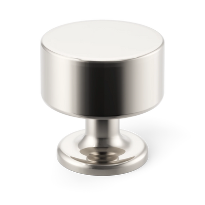 Armac Martin Kingsheath Cabinet Knob in 32mm / Polished Nickel Plate