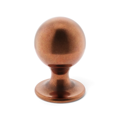 Armac Martin Latchford Cabinet Knob in 25mm / Aged Copper