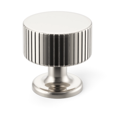 Armac Martin Leebank Cabinet Knob in 32mm / Polished Nickel Plate
