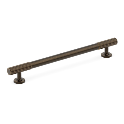Armac Martin Leebank Cabinet Handle in 128mm / Dark Aged Brass