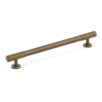 Armac Martin Leebank Cabinet Handle in 128mm / Satin Antique Satin Lacquered