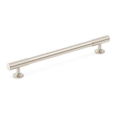 Armac Martin Leebank Cabinet Handle in 128mm / Satin Nickel Plate