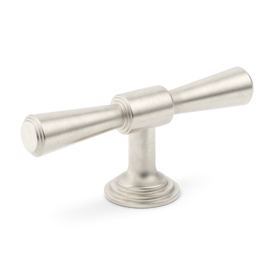 Armac Martin Lincoln T-bar Handle in 82mm / Barrelled Nickel Plate