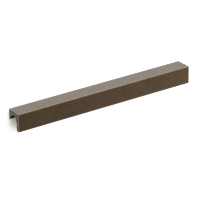 Armac Martin Longbridge Pull Handle in 76mm / Dark Aged Brass