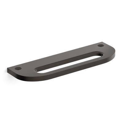 Armac Martin Loop Mortised Cabinet Pull Handle in 100mm / Dark Bronze