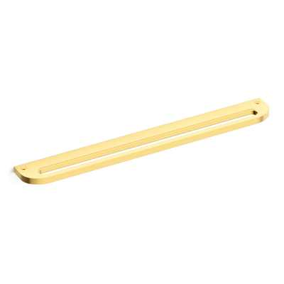 Armac Martin Loop Mortised Appliance Pull in 400mm / Polished Brass Lacquered