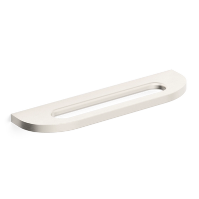 Armac Martin Loop Surface Mounted Cabinet Pull Handle in 100mm / Satin Nickel Plate