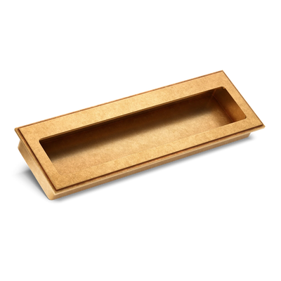 Armac Martin Lyndon Flush Pull in 100mm / Burnished Brass