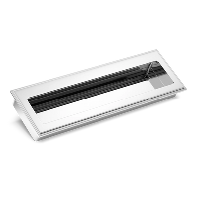 Armac Martin Lyndon Flush Pull in 100mm / Polished Chrome Plate