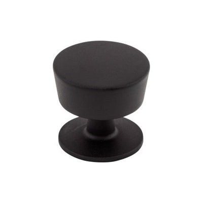 Top Knobs Essex Knob 1 3/16" in Flat Black