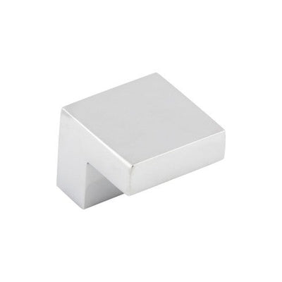 Top Knobs Square Knob 5/8" c-c in Polished Chrome