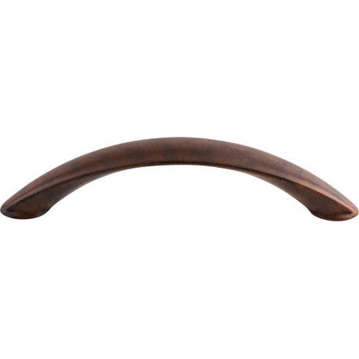 Top Knobs Arc Pull 4" c-c in Patina Rouge