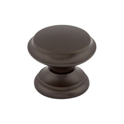Top Knobs Flat Top Knob 1 3/8" in Oil Rubbed Bronze