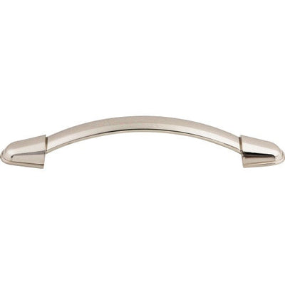 Top Knobs Buckle Pull 5 1/16" c-c in Polished Nickel