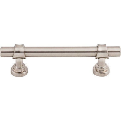 Top Knobs Bit Pull 3 3/4" c-c in Brushed Satin Nickel