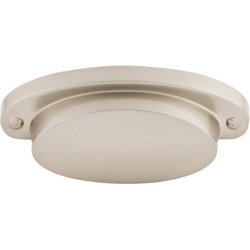 Top Knobs Dakota Cup Pull 2 9/16" c-c in Brushed Satin Nickel