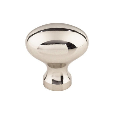 Top Knobs Egg Knob 1 1/4" in Polished Nickel