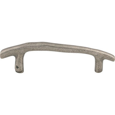 Top Knobs Aspen Twig Pull 3 1/2" c-c in Silicon Bronze Light