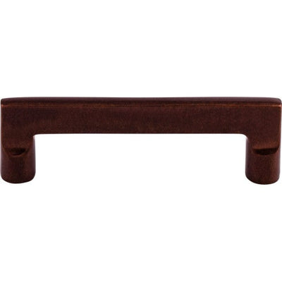 Top Knobs Aspen Flat Sided Pull 4" c-c in Mahogany Bronze