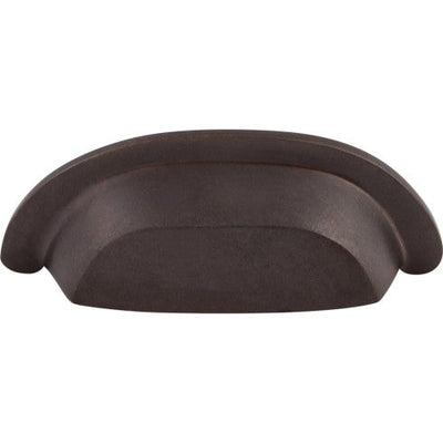 Top Knobs Aspen Cup Pull 3" c-c in Medium Bronze