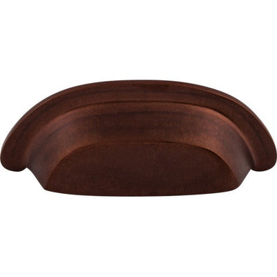 Top Knobs Aspen Cup Pull 3" c-c in Mahogany Bronze