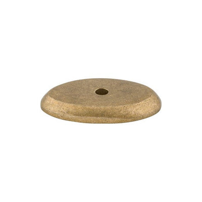 Top Knobs Aspen, Oval Backplate 1 1/2" in Light Bronze