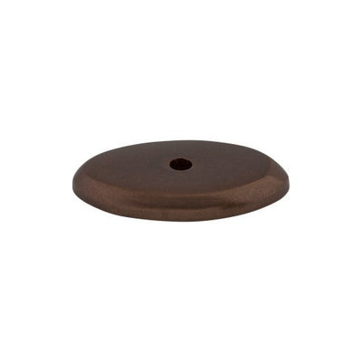 Top Knobs Aspen, Oval Backplate 1 1/2" in Mahogany Bronze
