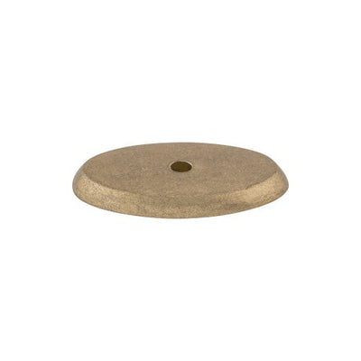 Top Knobs Aspen, Oval Backplate 1 3/4" in Light Bronze
