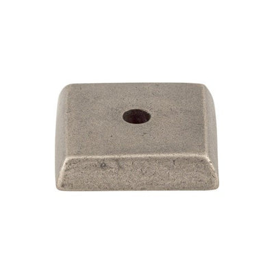 Top Knobs Aspen Square Backplate 7/8" in Silicon Bronze Light