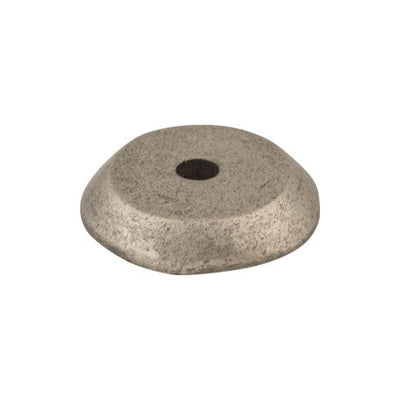 Top Knobs Aspen Round Backplate 7/8" in Silicon Bronze Light