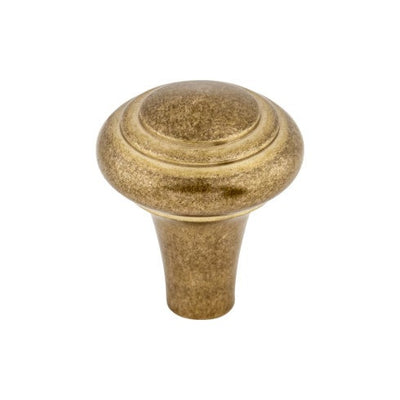 Top Knobs Aspen Peak Knob 1" in Light Bronze