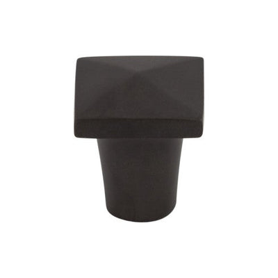 Top Knobs Aspen Square Knob 3/4" in Medium Bronze