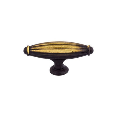 Top Knobs Tuscany T-Handle 2 5/8" in Dark Antique Brass