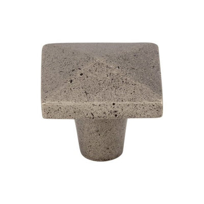 Top Knobs Aspen Square Knob 1 1/2" in Silicon Bronze Light