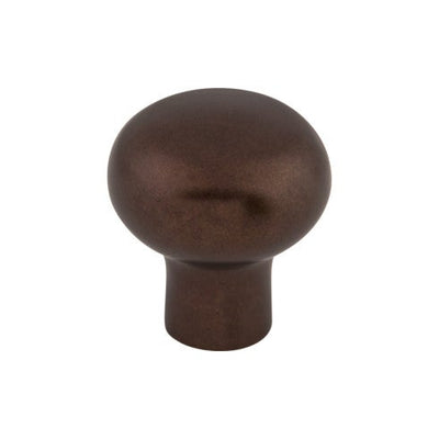 Top Knobs Aspen Round Knob 7/8" in Mahogany Bronze
