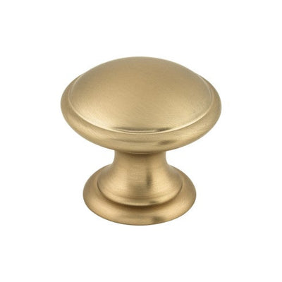 Top Knobs Rounded Knob 1 1/4" in Brushed Bronze