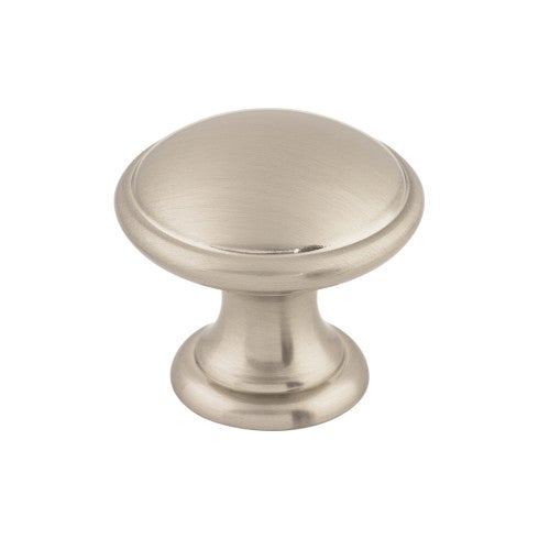 Top Knobs Rounded Knob 1 1/4" in Brushed Satin Nickel
