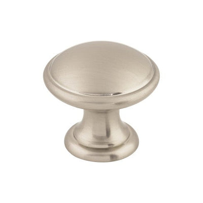 Top Knobs Rounded Knob 1 1/4" in Brushed Satin Nickel