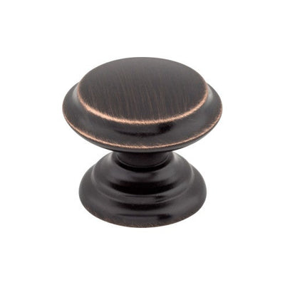 Top Knobs Flat Top Knob 1 3/8" in Tuscan Bronze