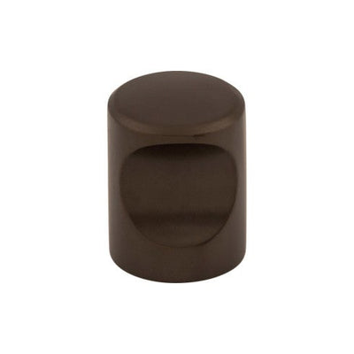 Top Knobs Nouveau Indent Knob 3/4" in Oil Rubbed Bronze