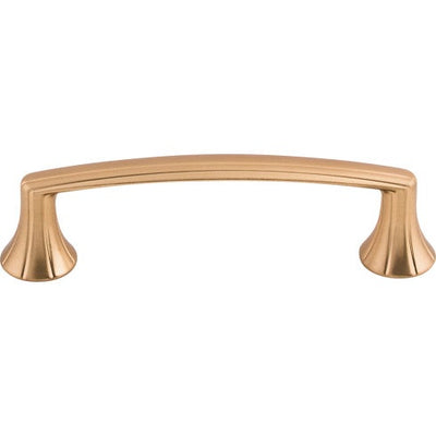 Top Knobs Rue Pull 3 3/4" c-c in Brushed Bronze