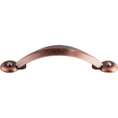 Top Knobs Angle Pull 3" c-c in Antique Copper