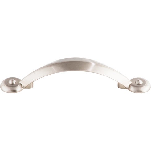 Top Knobs Angle Pull 3" c-c in Brushed Satin Nickel
