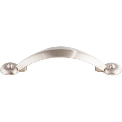 Top Knobs Angle Pull 3" c-c in Brushed Satin Nickel
