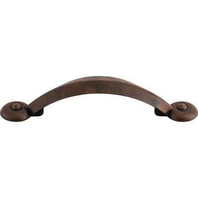 Top Knobs Angle Pull 3" c-c in Patina Rouge